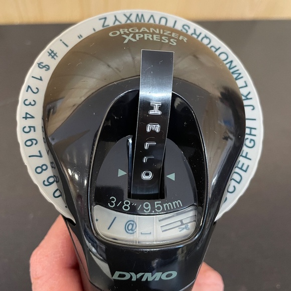 DYMO Label Maker, Manual Embosser, model Organizer Xpress Pro, Organizing Tool - Picture 5 of 5